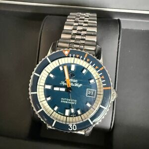 Zodiac ZO9266 Super Sea Wolf Compression 40 mm Diver Automatic Men's Watch